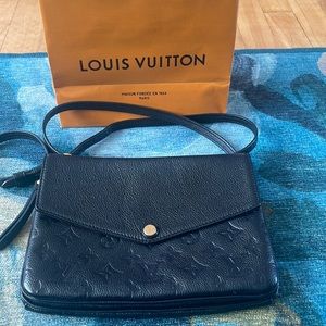Louis Vuitton Monogram Empreinte Twice Bag
